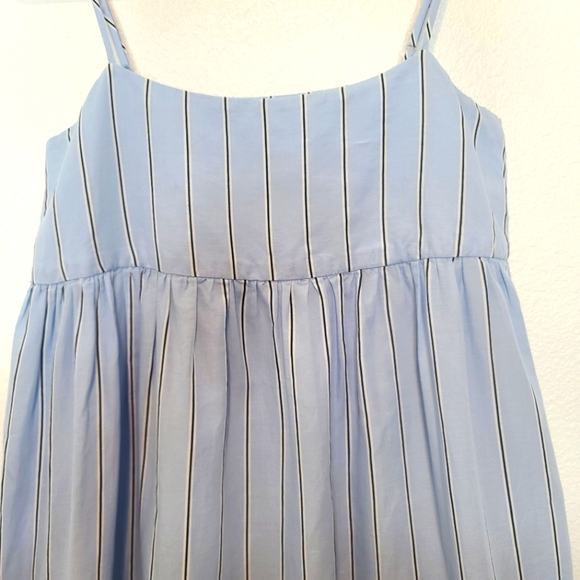 Frame Gemma Asymmetrical Dress In Ciel Multi Size Small - Picture 10 of 13